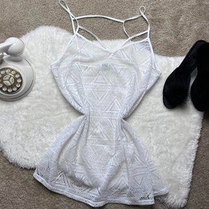 Victoria’s Secret PINK fishnet slip / bathing suit cover up!